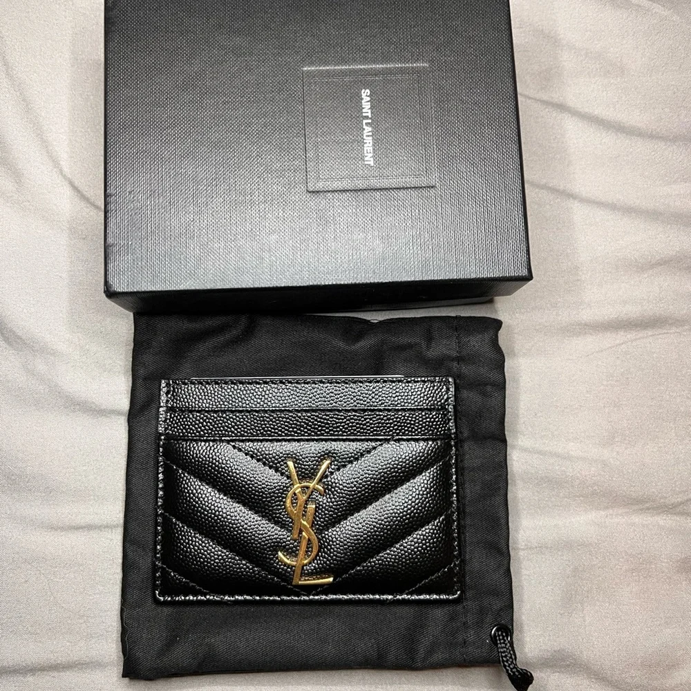 YSL Cardholder - Picture 1 of 9
